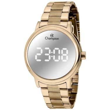 Imagem de Relógio CHAMPION feminino digital dourado CH40115B