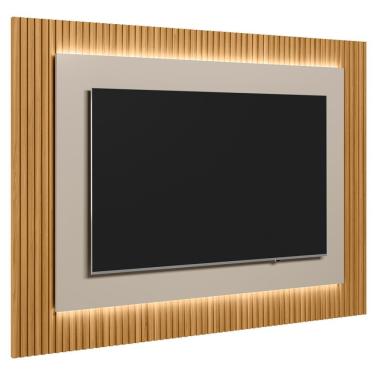 Imagem de Painel Para Tv Suspenso 70 Pol 220cm Real L06 Tauari-off White Fosco - Mpozenato