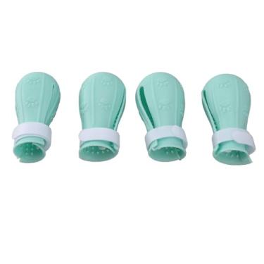Imagem de 4PCS CAT Protector Shoes Carra CARREGA BOTAS DE CAT CATO MULTIFUNCIONAL CATO TAPE DO PESSO DE GATO MITTENS PARA PRECAVAR RAÇO PARA ANEIRA ANES BAIO TAPO CASA ELAÇÃO 4PCS (Verde)