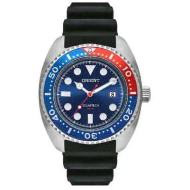 Imagem de Relógio orient solartech masculino analógico mbsp1037 prata