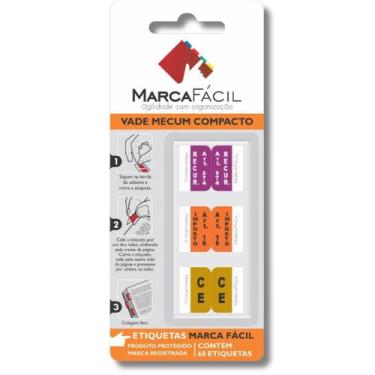 Imagem de Etiqueta para Vade Mecum Compacto - Marca Fácil 45 Etiquetas