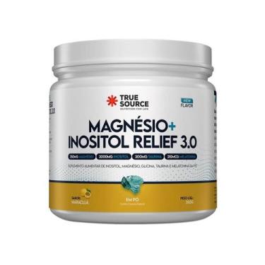 Imagem de Magnésio + Inositol Relief 3.0 (350g) - Sabor: Maracujá - True Source