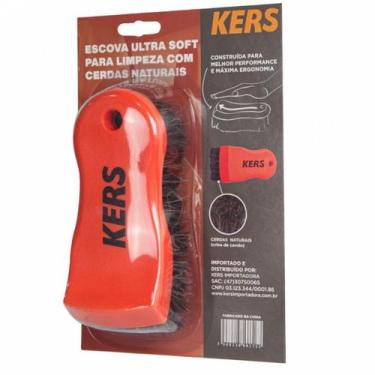 Imagem de Escova Macia para Limpeza de Couro e Estofados Kers