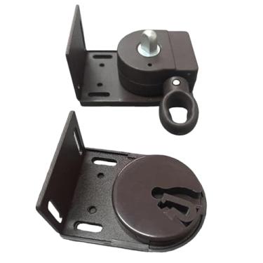 Imagem de DimyFew Kit de manivela sem fio para suportes de montagem de persianas externas, peça de reposição para, Marrom