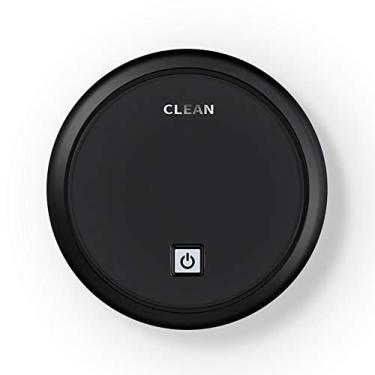 Imagem de Carregamento Usb Automático Robô De Varredura Sem Fio Aspirador Cleer Robô De Vácuo Sem Fio Robôs De Carpete Mop Aspirador Aspiradora Robot, Black