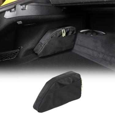 Imagem de Fgtagtal Organizador De Porta-Malas Compatível Com Toyota Supra Gr A90 A91 Mk5 2019-2024, Caixa Armazenamento Traseira, Bolsa Tecido Oxford Que Economiza Espaço