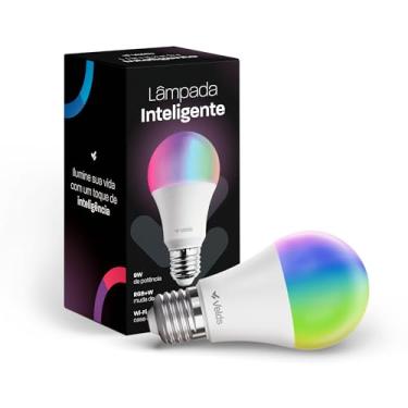 Imagem de Lâmpada Inteligente RGB Velds, Wi-Fi Smart LED, 16 Milhões de Cores, 9W, Controle por App, Iluminação Ajustável, 800lm, Compatível com Alexa e Google Assistente, Bivolt