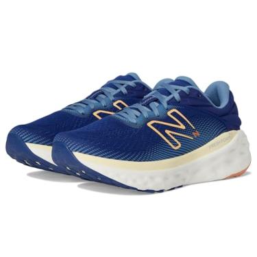 Imagem de New Balance Tênis de corrida feminino Fresh Foam X 840 V1, Inkwell/Heron Blue/Peach Blossom, 9.5 X-Wide