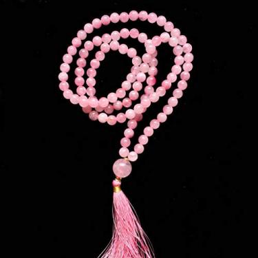 Imagem de Japamala de Pedra Natural Quartzo Rosa