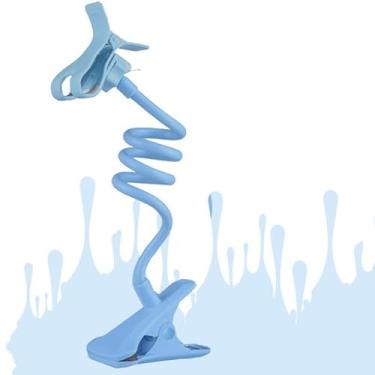 Imagem de Suporte Universal Multifuncional Para Telefone-De Cabeceira E Mesa Ajustável Assistir TV/Filme(Céu azul)