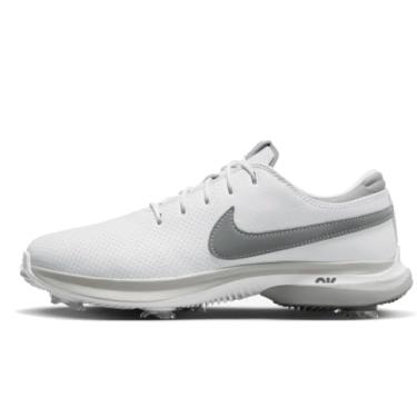 Imagem de Nike Tênis de golfe masculino Air Zoom Victory Tour 3 (DV6798-010, preto/branco-cinza ferro-LT cinza fumo), Branco/cinza fumê - cinza fumê, 40