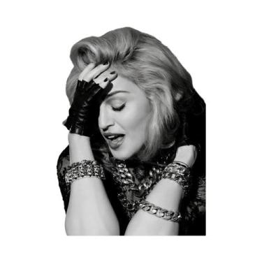 Imagem de Madonna Preto E Branco Vintage Lona Arte Da Parede Sexy Cantor Atriz Á