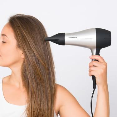 Imagem de Secador de Cabelo Portátil 1200W Bivolt - Cinza