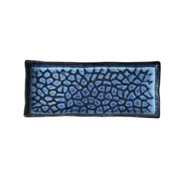 Imagem de Prato de comida ocidental quadrado de cerâmica para café da manhã prato de bife - 30,5 cm