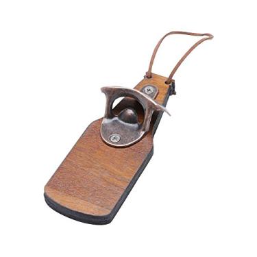 Imagem de Abridor De Garrafas De Mão De Madeira 6X16,2X5 11736