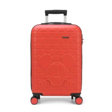 Imagem de Mala de Viagem Grande Mickey Mouse Vermelho Luxcel 2026