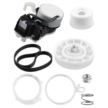 Imagem de Kit de atuador de mudança de arruela adequado para máquinas de lavar Whirlpool Kenmore Maytag Roper Crosley, anel de came, polia, correia de acionamento, engrenagem de engrenagem de substituição
