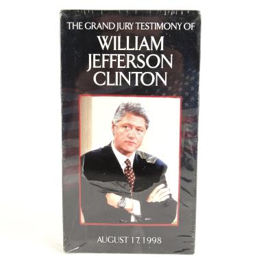 Imagem de Grand Jury Testimony of William Jefferson Clinton [VHS]
