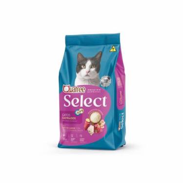 Imagem de Racao Para Gatos Quatree Select Castrados Mix De Carne Com Arroz E Bat