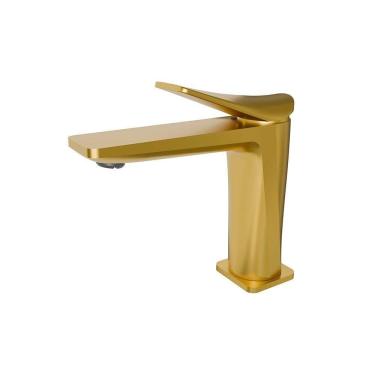 Imagem de Torneira Misturador Monocomando Lorenzetti Loren Neo 2875 G92 De Bancada Brushed Gold Dourado 7048712