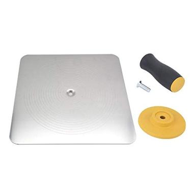 Imagem de Placa de alumínio premium leve de reboco Hawk com alça confortável de 30,5 x 30,5 cm