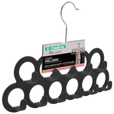 Imagem de Cabide De Veludo Redondo Ordene