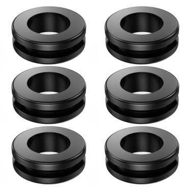 Imagem de FIXHAWK Ilhós isolador de ventilação de tanque de combustível de substituição para carro clube DS (1982-2015) e precedente (2004-2019) - 6 conjuntos