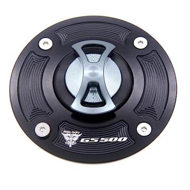 Imagem de Riderjacky Tampa do tanque de combustível de motocicleta sem chave para Suzuki GS500 RGV250 VJ22 (todos os anos) GS 500