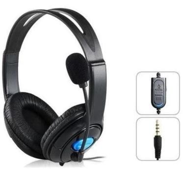 Imagem de Headfone Para Ps4 Com Microfone Para Conectar No Joystick