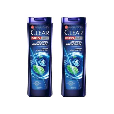 Imagem de Shampoo Clear 200Ml Ice Cool Menthol-Kit C/2Un