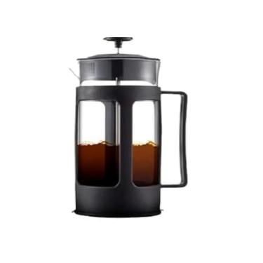 Imagem de Cafeteira Prensa Francesa Incom 300ml – Vidro Borossilicato, Filtro Inox, Café Gourmet Manual fácil de limpar. Perfeita para café encorpado, chá, espuma de leite