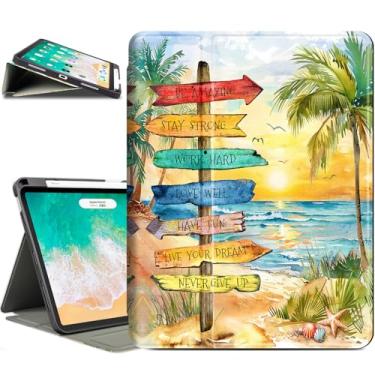 Imagem de Vimorco Capa para iPad Air de 11 polegadas, capa para iPad Air de 5ª/4ª geração de 10,9 polegadas, compatível com iPad Pro de 11 polegadas 4ª/3ª/2ª/1ª geração, suporte de lápis/4 suportes de