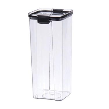 Imagem de Recipiente Plastico Transparente Pote Hermetico Para Armazenamento 700ml