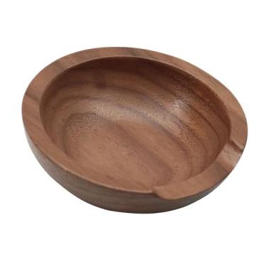 Imagem de Fenteer Copo dosador de grãos de café de madeira, colher para folhas de chá, recipiente, ferramenta compacta para entusiastas de café com bico multifuncional, Style B