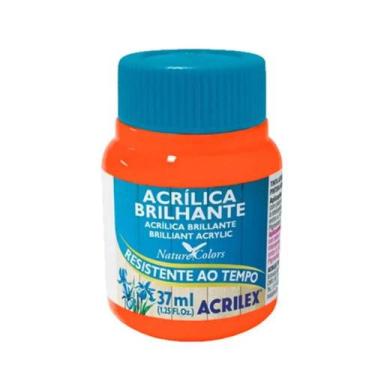 Imagem de Tinta acrílica brilhante 37ml laranja Acrilex