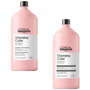 Imagem de Kit Profissional Shampoo E Condicionador Loreal Vitamino - Loreal Prof