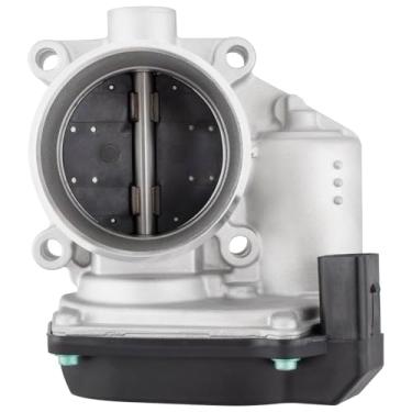 Imagem de BOXI Conjunto de corpo de acelerador de injeção de combustível compatível 06F133062Q Apto para Beetle CC Eos Golf Jetta Passat Tiguan A3 A4 A5 Q5 TT Substituir 06F133062G 06F133062T TB1024