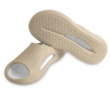 Imagem de Chinelo Masculino CORFLY Macio Leve Ortopédico Nuvem Confortável Antiderrapante (KHAKY, Adulto, 43, Numérico, BR)