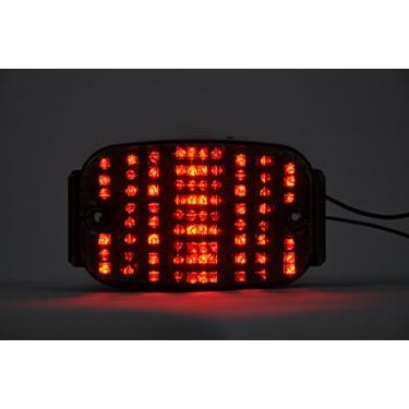 Imagem de Topzone Lighting Luzes traseiras de LED para motocicleta, luz traseira de freio com indicadores de luz de seta integrados para Kawasaki Vulcan 800 Classic Vulcan 1500 Vulcan 88 99-06 Nomad