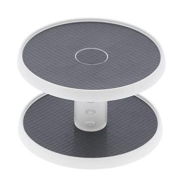 Imagem de Organizador de Armário Giratório, Organização de Armários e Gavetas Organizadores Retráteis Suporte Giratório para Temperos Prateleira Suporte Giratório para Condimentos para