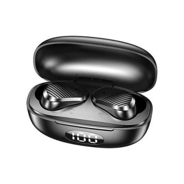 Imagem de Fone de ouvido Bluetooth True Wireless preto com cancelamento de ruído