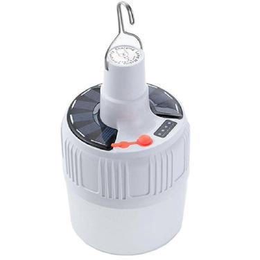 Imagem de Lâmpada De Emergência Portatil Solar Bateria Camping Pesca