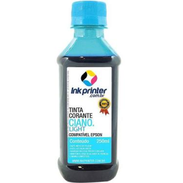 Imagem de Tinta Corante InkPrinter Ciano Light para Impressora Epson (250ml)