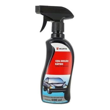 Imagem de Wurth Cera Líquida Brilho Rápido, 500ml, para Acabamento Pós-Lavagem