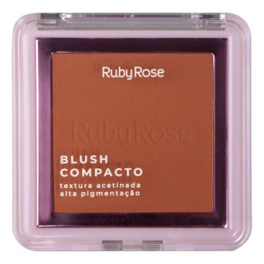 Imagem de Blush Compacto Ruby Rose BL30