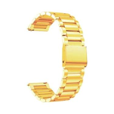 Imagem de Pulseira De Aço Inoxidável De 22mm Para Smartwatch Amazfit Balance 2 G