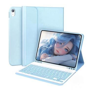 Imagem de Capa Para Tablet Com Teclado Bluetooth Para iPad 7/8/9 Geração
