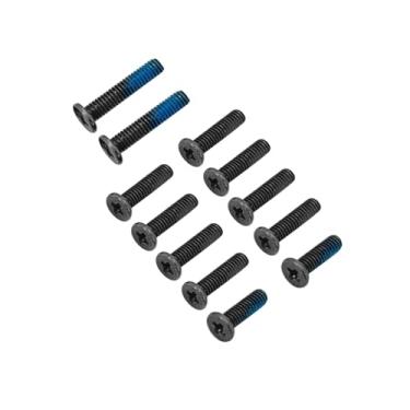 Imagem de HSSDTECH Parafusos de substituição da tampa da base inferior inferior para ASUS TUF Gaming A16 FA617 FA617N FA617X/ TUF Gaming F16 FX607 FX607J FX607V Series Parafusos de caixa inferior