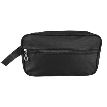 Imagem de Necessaire Masculina Alça Preto Organizadora Viagem Condado