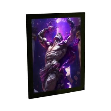 Imagem de Quadro Decorativo Estatua Grega Religiosa Ilustração Pose Decoração Poster Quarto Sala